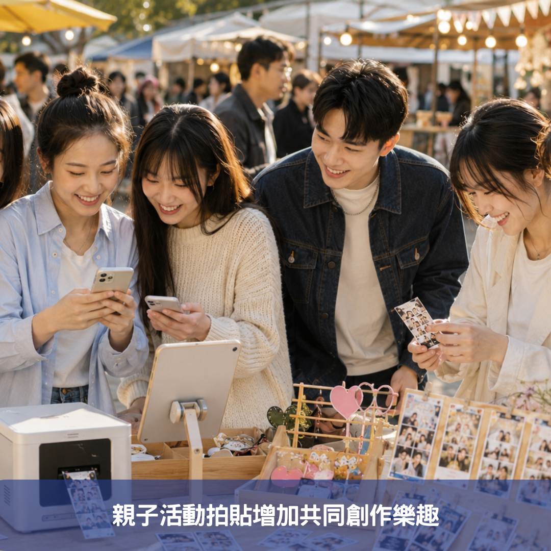 親子活動拍貼增加共同創作樂趣