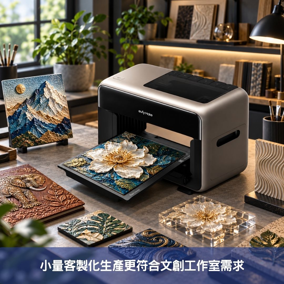 小量客製化生產更符合文創工作室需求