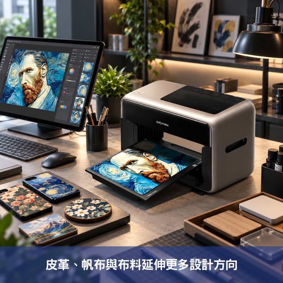 皮革、帆布與布料延伸更多設計方向